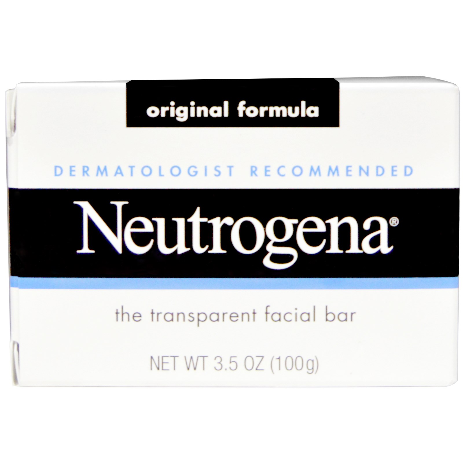 Neutrogena透明洁面皂