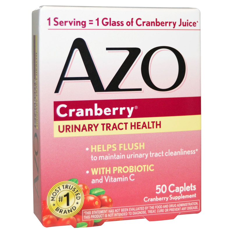 AZO蔓越莓精华益生菌维生素C50片