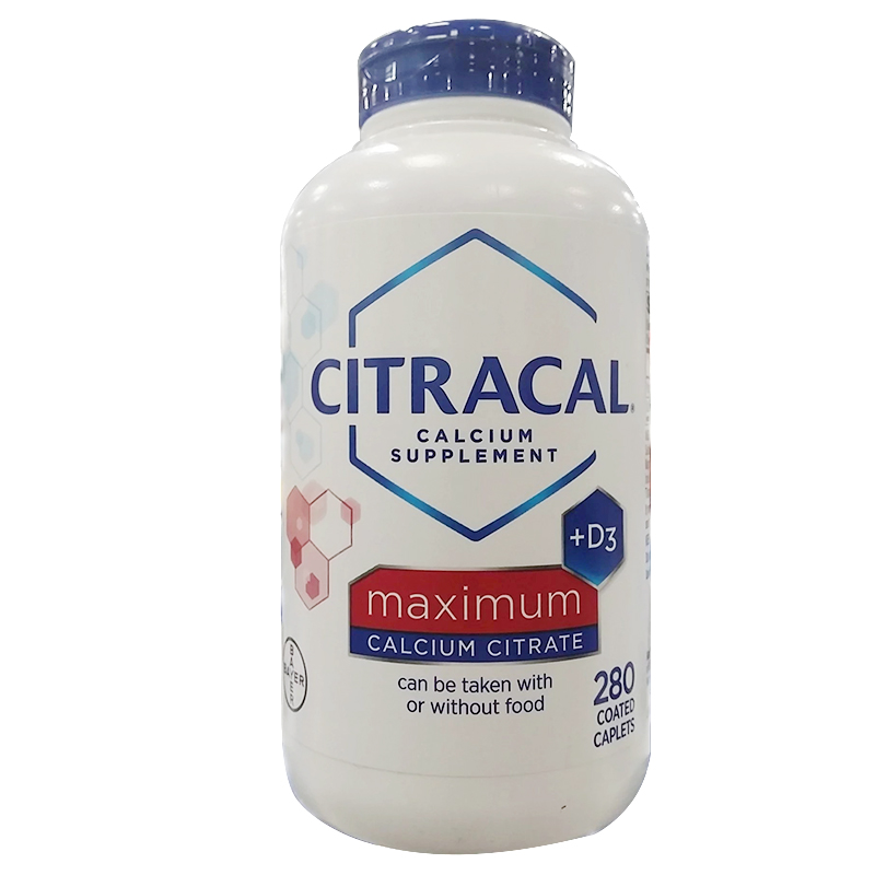 citracal中老年钙片补充280粒